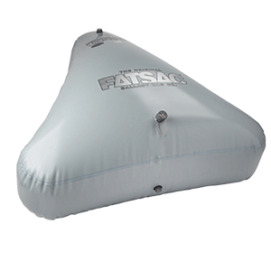 FATSAC OPEN BOW TRIANGLE FAT SAC BALLAST BAG, 650LBS, GRAY