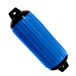 TAYLOR MADE SUPER GARD 8.5" X 26" INFLATABLE VINYL FENDER, BLUE