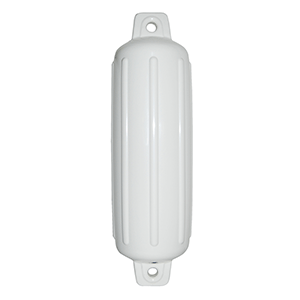 TAYLOR MADE STORM GARD 8.5" X 27" INFLATABLE VINYL FENDER, WHITE