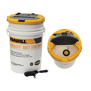 FRABILL AQUA-LIFE BAIT STATION, 6 GALLON BUCKET