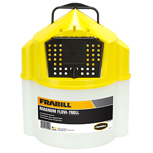 FRABILL MAGNUM FLOW TROLL BUCKET, 10 QUART
