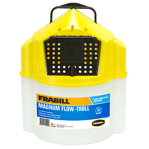 FRABILL MAGNUM FLOW TROLL SHRIMP BUCKET, 10 QUART