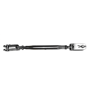 C SHERMAN JOHNSON JAW/JAW TUBULAR TURNBUCKLE T-STYLE 3/8-24 THREAD