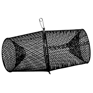 FRABILL TORPEDO TRAP, BLACK MINNOW TRAP, 10" X 9.75" X 9"