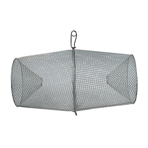 FRABILL TORPEDO TRAP, GALVANIZED MINNOW TRAP, 10" X 9.75" X 9"