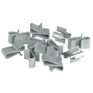 CE SMITH TRAILER FRAME CLIPS, ZINC, 3/8" WIDE, 10-PACK