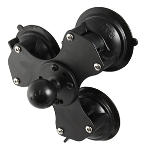 RAM MOUNT TRIPLE SUCTION CUP BASE W/1.5" BALL