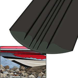 MEGAWARE KEELGUARD, 12', BLACK
