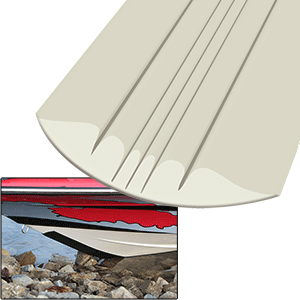 MEGAWARE KEELGUARD, 12', ALMOND
