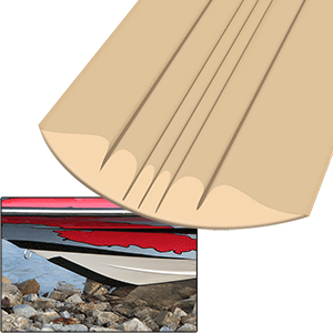 MEGAWARE KEELGUARD, 10', SAND