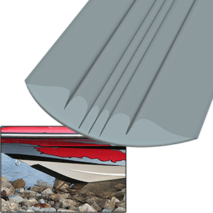MEGAWARE KEELGUARD, 6', GRAY
