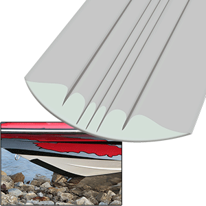 MEGAWARE KEELGUARD, 11', LIGHT GRAY