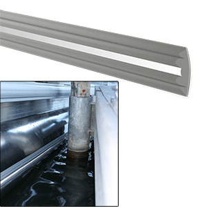 MEGAWARE PONTOONGUARD, 32' KIT, (2) 16' GUARDS F/PONTOON UP TO 21', GRAY