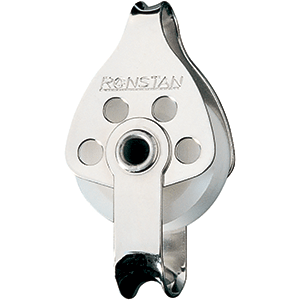 RONSTAN SERIES 30 UTILITY BLOCK, SINGLE, BECKET, LOOP HEAD