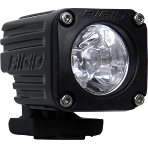 RIGID INDUSTRIES IGNITE SURFACE MOUNT SPOT, SINGLE, BLACK
