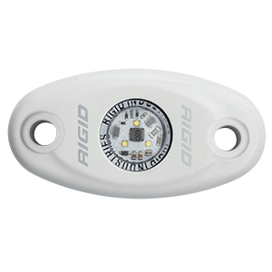 RIGID INDUSTRIES A-SERIES WHITE LOW POWER LED LIGHT, SINGLE, WHITE