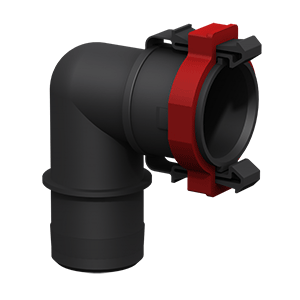 FATSAC FLOW-RITE 1-1/8" ELBOW QUICK CONNECT SOCKET F/AUTO BALLAST SYSTEM