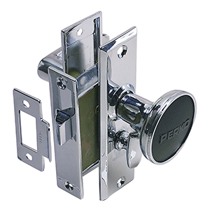 PERKO MORTISE LATCH SET W/TURN BUTTON