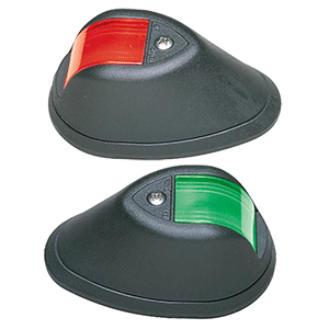 PERKO VERTICAL MOUNT SIDE LIGHTS, 12V, BLACK