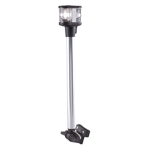 PERKO FOLD DOWN COMBINATION MASTHEAD/WHITE ALL-ROUND LIGHT, HORIZONTAL MOUNT