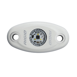 RIGID INDUSTRIES A-SERIES HIGH POWER SINGLE LED LIGHT, COOL WHITE