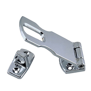 PERKO CHROME PLATED ZINC HASP, 3"