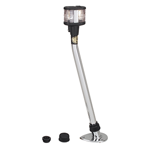 PERKO PLUG-IN MOUNT COMBINATION MASTHEAD/WHITE ALL-ROUND LIGHT, 12V