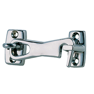 PERKO CHROME PLATED ZINC CABIN DOOR HOOK, 2"