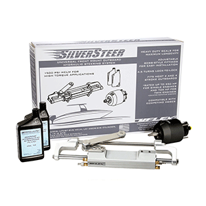 UFLEX SILVERSTEER UNIVERSAL FRONT MOUNT OUTBOARD HYDRAULIC TILT STEERING SYSTEM, 1500PSI V2
