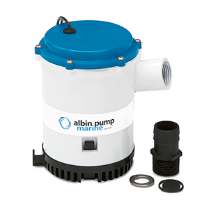 ALBIN GROUP BILGE PUMP HEAVY DUTY 1750 GPH, 12V