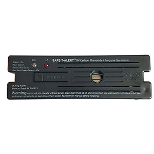 SAFE-T-ALERT COMBO CARBON MONOXIDE PROPANE ALARM SURFACE MOUNT, BLACK