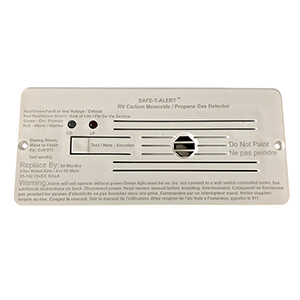 SAFE-T-ALERT COMBO CARBON MONOXIDE PROPANE ALARMS FLUSH MOUNT, WHITE