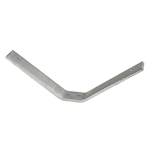 CE SMITH PONTOON BOLSTER BRACKET, 15-3/4" X 2"