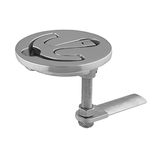 TACO LATCH-TITE LIFTING HANDLE, 2.5" ROUND, STAINLESS STEEL