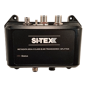 SITEX MDA-5 HI-POWER 5W SOTDMA CLASS B AIS TRANSCEIVER W/BUILT-IN ANTENNA SPLITTER & LONG RANGE WI-FI
