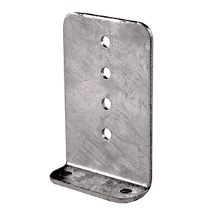 CE SMITH VERTICAL 90-DEG BUNK BRACKET, 5" X 8", ALUMINUM