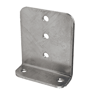 CE SMITH VERTICAL 90-DEG BUNK BRACKET, 5" X 6", ALUMINUM