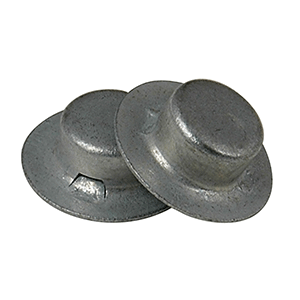 CE SMITH CAP NUT, 5/8" 8 PIECES ZINC