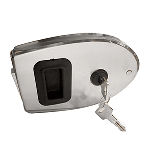 SOUTHCO SLIDING ACTION LATCH WEATHERPROOF LOCK OVAL STAINLESS STEEL