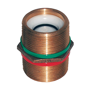 GROCO 1" BRONZE PIPE NIPPLE CHECK VALVE