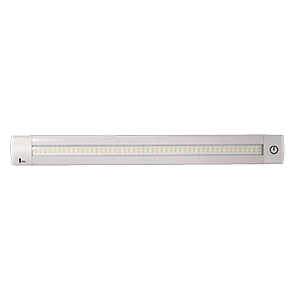 LUNASEA ADJUSTABLE LINEAR LED LIGHT W/BUILT-IN DIMMER, 20" WARM WHITE W/SWITCH