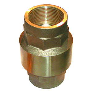 GROCO 3/4" BRONZE IN-LINE CHECK VALVE