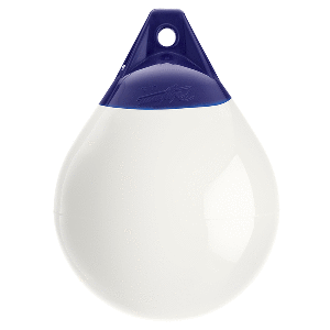 POLYFORM A-2 BUOY 14.5" DIAMETER, WHITE