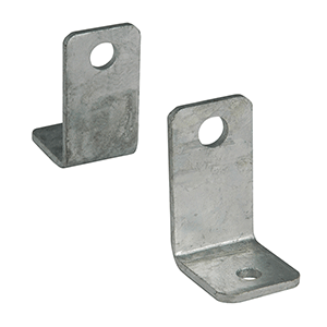 CE SMITH SIDE ANGLE "L" BRACKET, PAIR, GALVANIZED