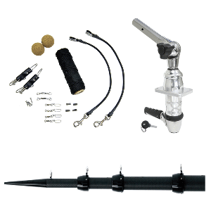 TIGRESS XD TOP MOUNT SYSTEM, 15', BLACK OUTRIGGERS ELITE RIGGING KIT