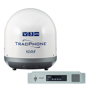 KVH TRACPHONE V3-HTS KU-BAND 14.5" MINI-VSAT
