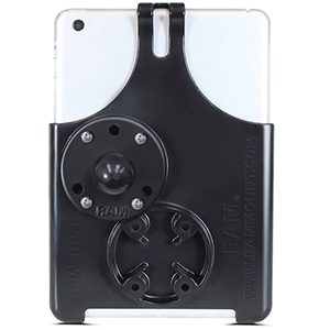 RAM MOUNT EZ-ROLL'R CRADLE W/BALL F/APPLE IPAD MINI 1-3