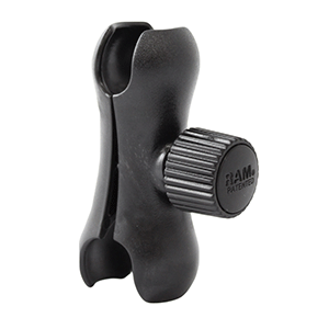 RAM MOUNT LOW PROFILE COMPOSITE DOUBLE SOCKET ARM