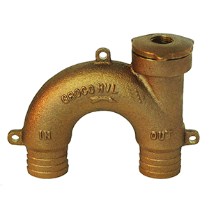 GROCO BRONZE VENTED LOOP, 1-1/2" HOSE
