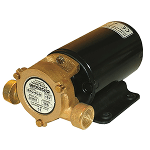 GROCO HEAVY DUTY POSITIVE DISPLACEMENT VANE PUMP, 24V